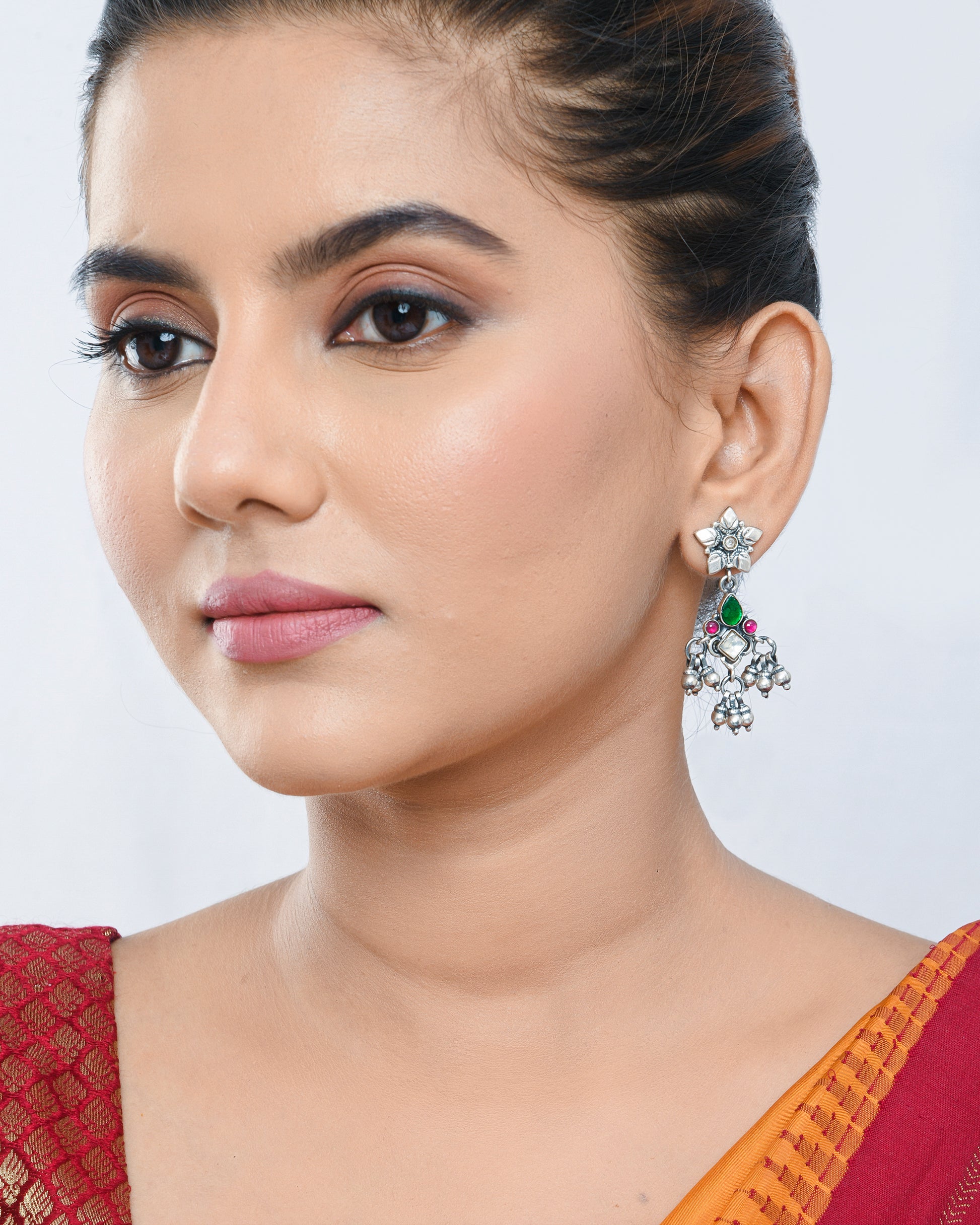 Tana bana Fusion earrings - Yuvaminie
