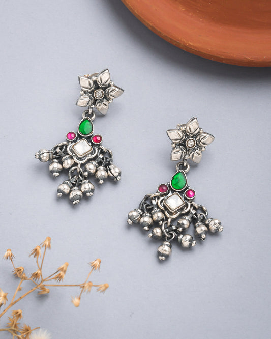 Tana bana Fusion earrings - Yuvaminie
