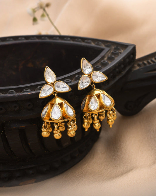 Polki grace jhumki - Yuvaminie